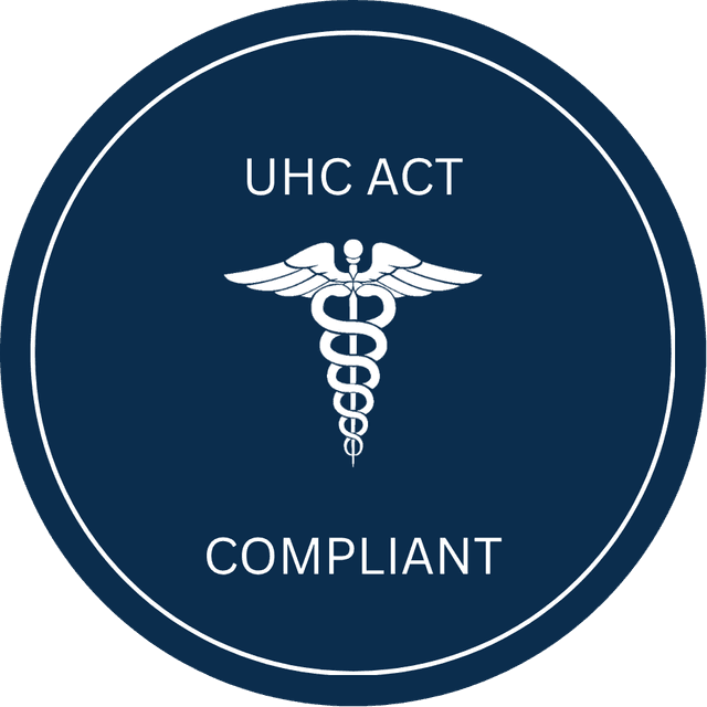 Universal Health Care Act compliance seal
